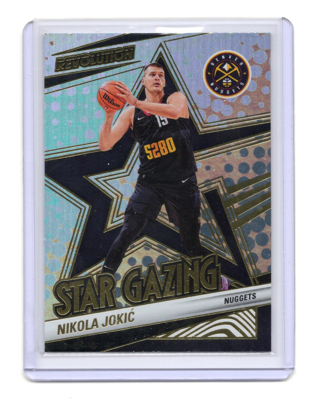 2024-25 Panini Revolution Nikola Jokic Card Star Gazing Denver Nuggets #7