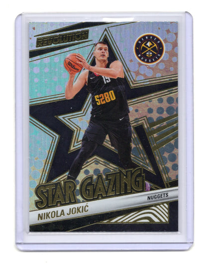 2024-25 Panini Revolution Nikola Jokic Card Star Gazing Denver Nuggets #7