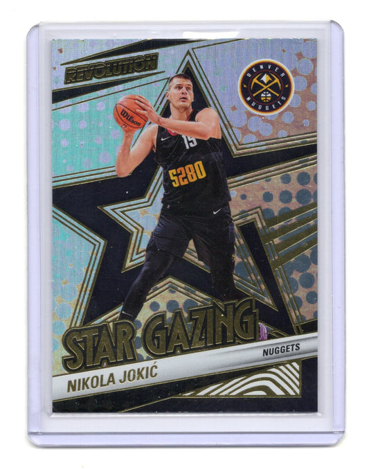 2024-25 Panini Revolution Nikola Jokic Card Star Gazing Denver Nuggets #7