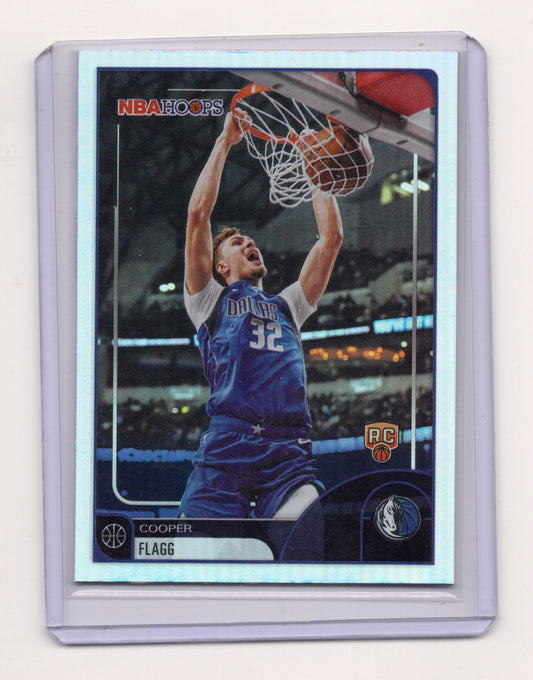 2025-26 Hoops Cooper Flagg Card RC Dallas Mavericks #35