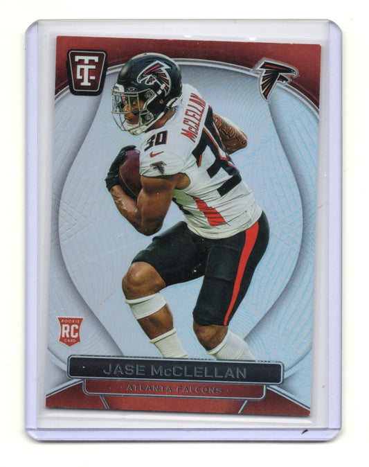 2024 Panini Totally Certified Jase McClellan Card RC Atlanta Falcons #135