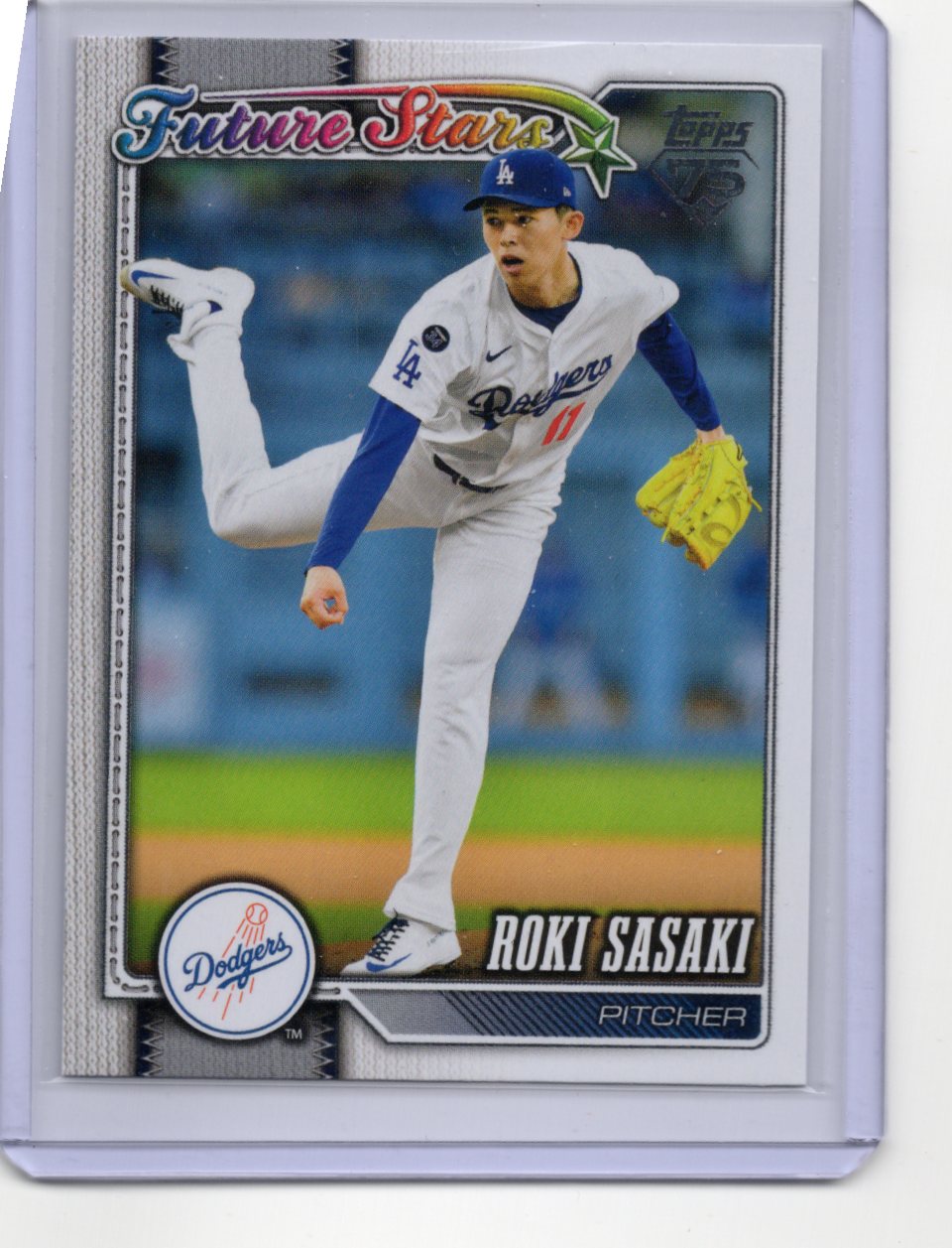 2026 Topps Roki Sasaki Card Los Angeles Dodgers #66
