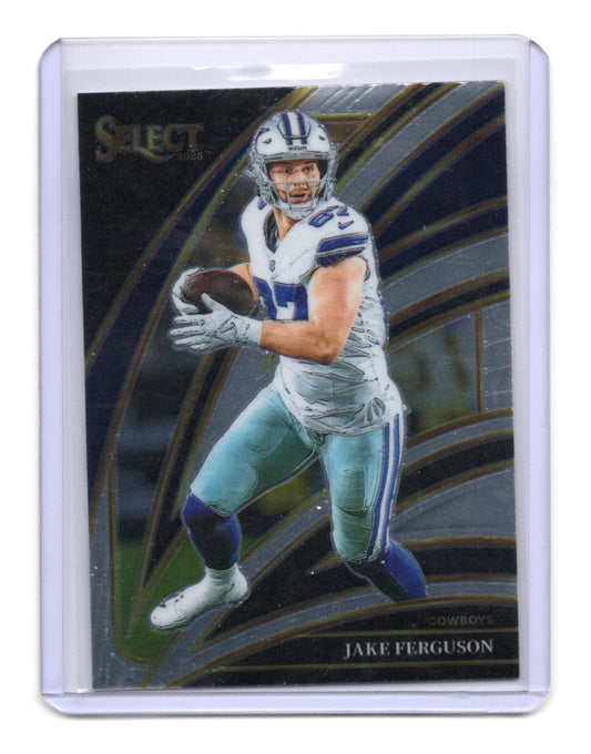 2025 Panini Select Jake Ferguson Card Dallas Cowboys #297