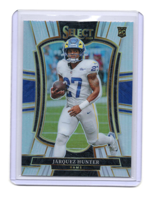 2025 Panini Select Jarquez Hunter Card RC Los Angeles Rams #119