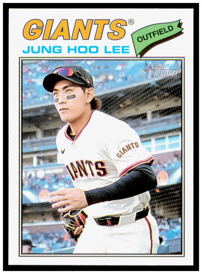 2026 Topps Heritage Jung Hoo Lee Card San Francisco Giants #171