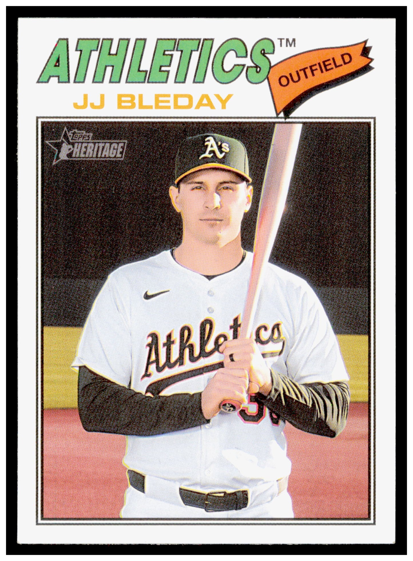 2026 Topps Heritage JJ Bleday Card Athletics #236