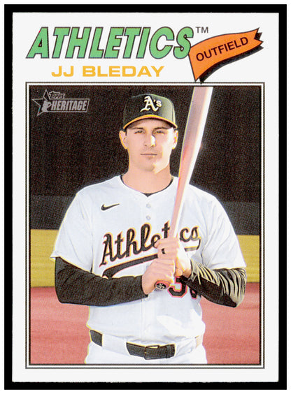 2026 Topps Heritage JJ Bleday Card Athletics #236