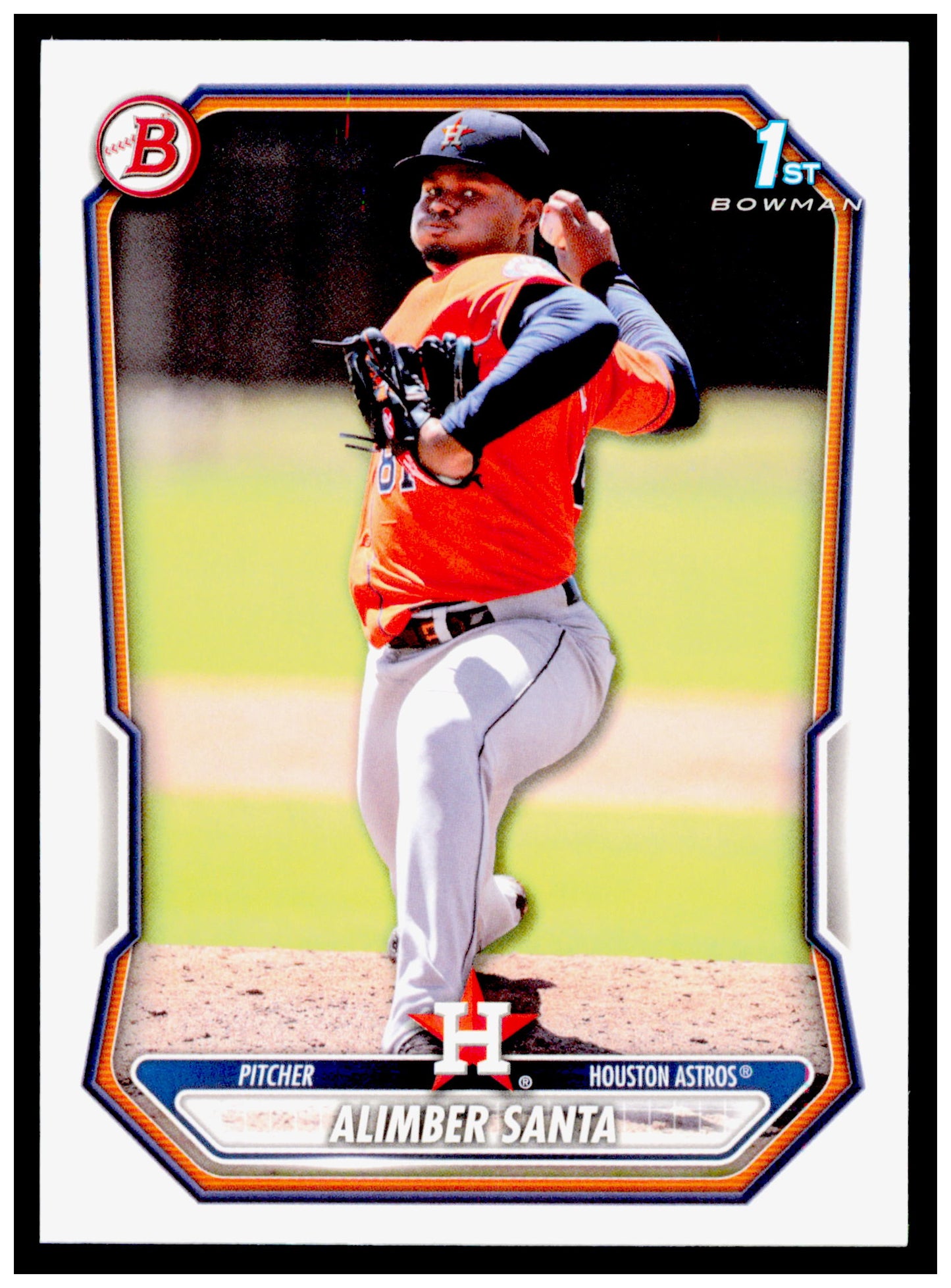2026 Bowman Alimber Santa Card Prospects Houston Astros #BP-30