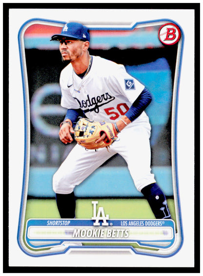 2026 Bowman Mookie Betts Card Los Angeles Dodgers #81