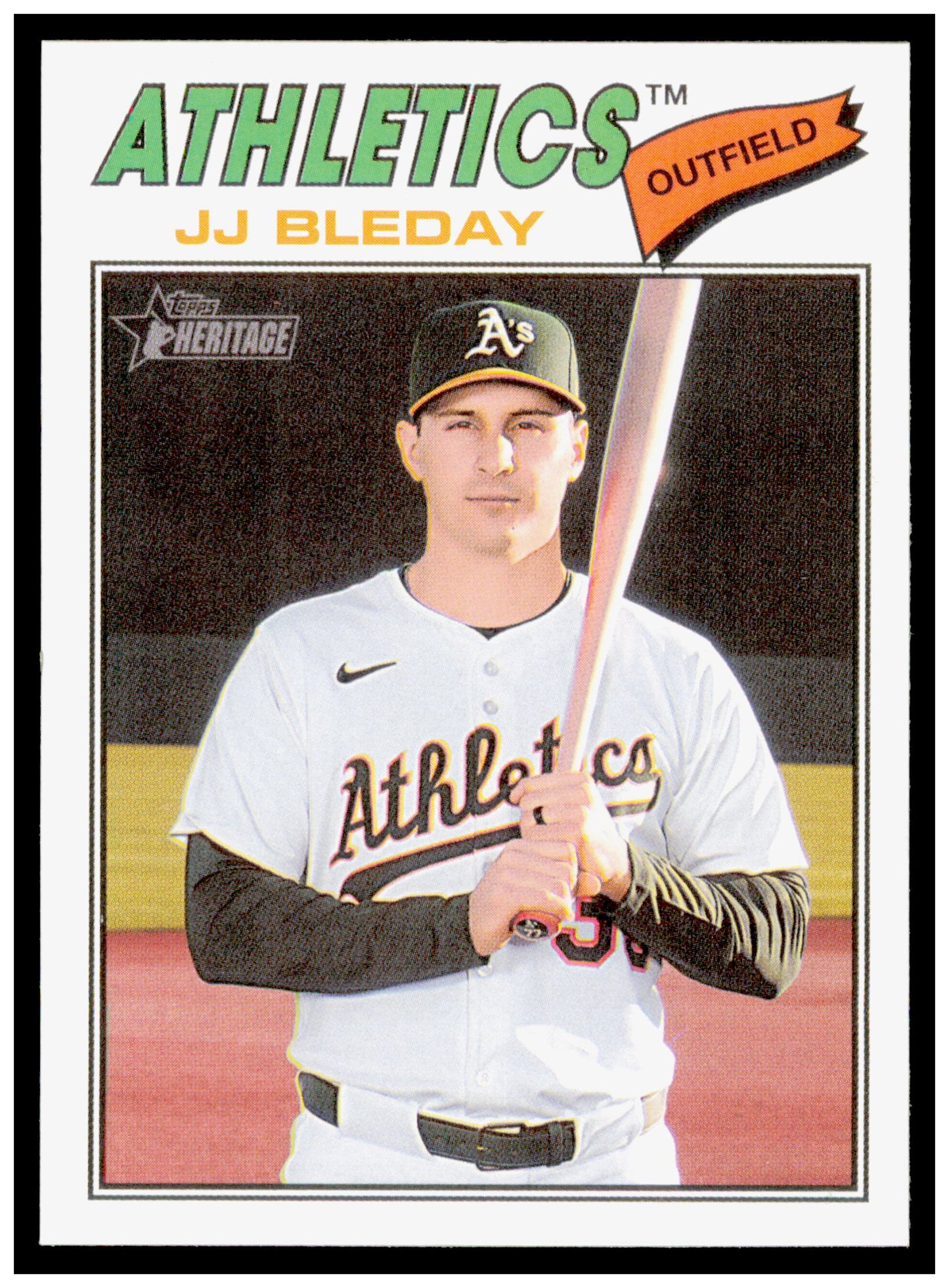 2026 Topps Heritage JJ Bleday Card Athletics #236