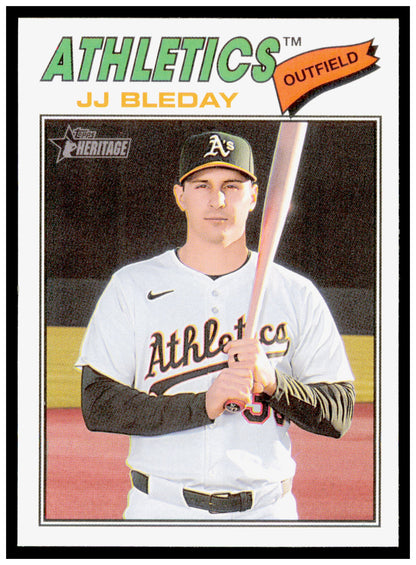2026 Topps Heritage JJ Bleday Card Athletics #236