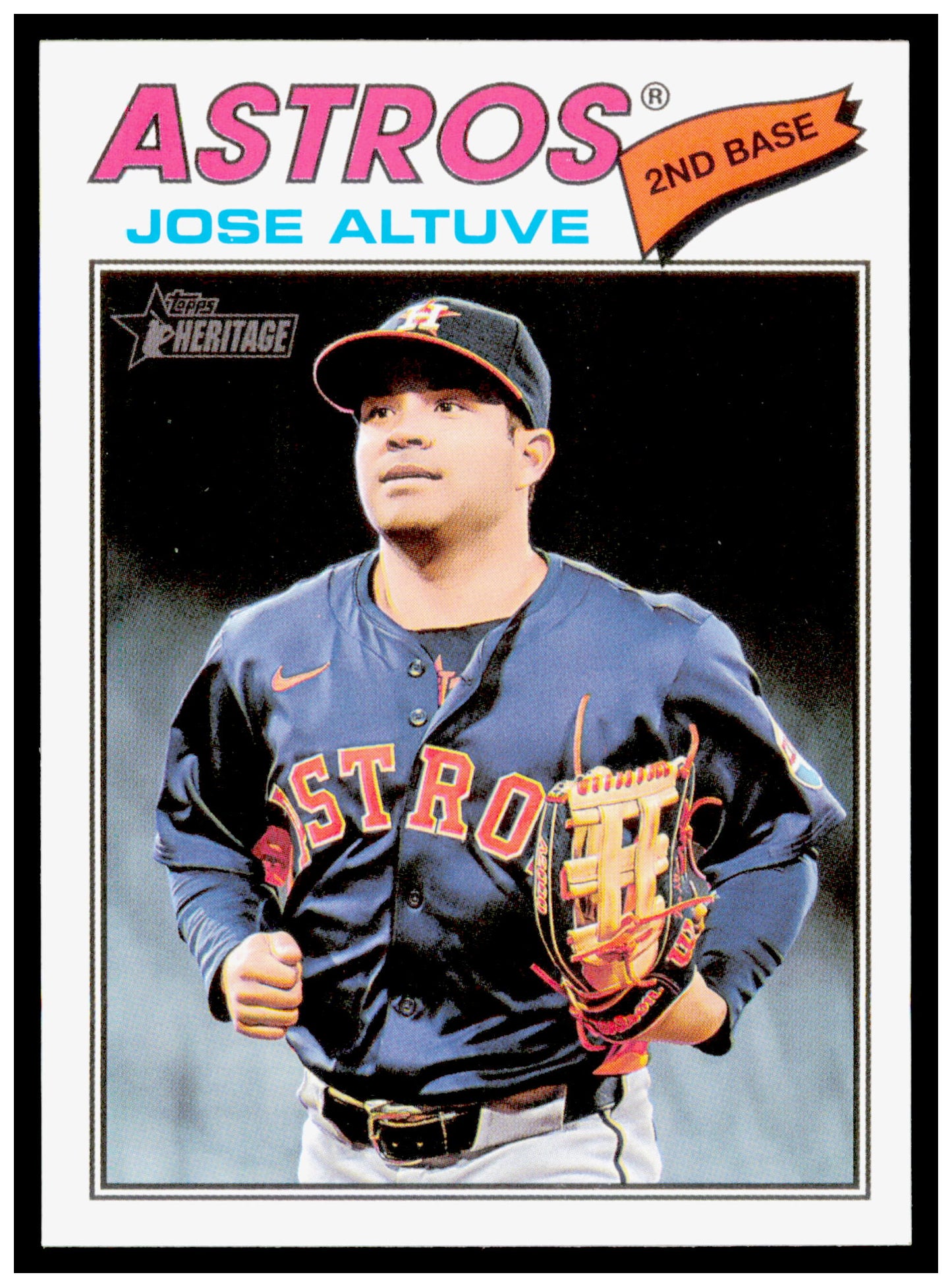 2026 Topps Heritage Jose Altuve Card Houston Astros #11
