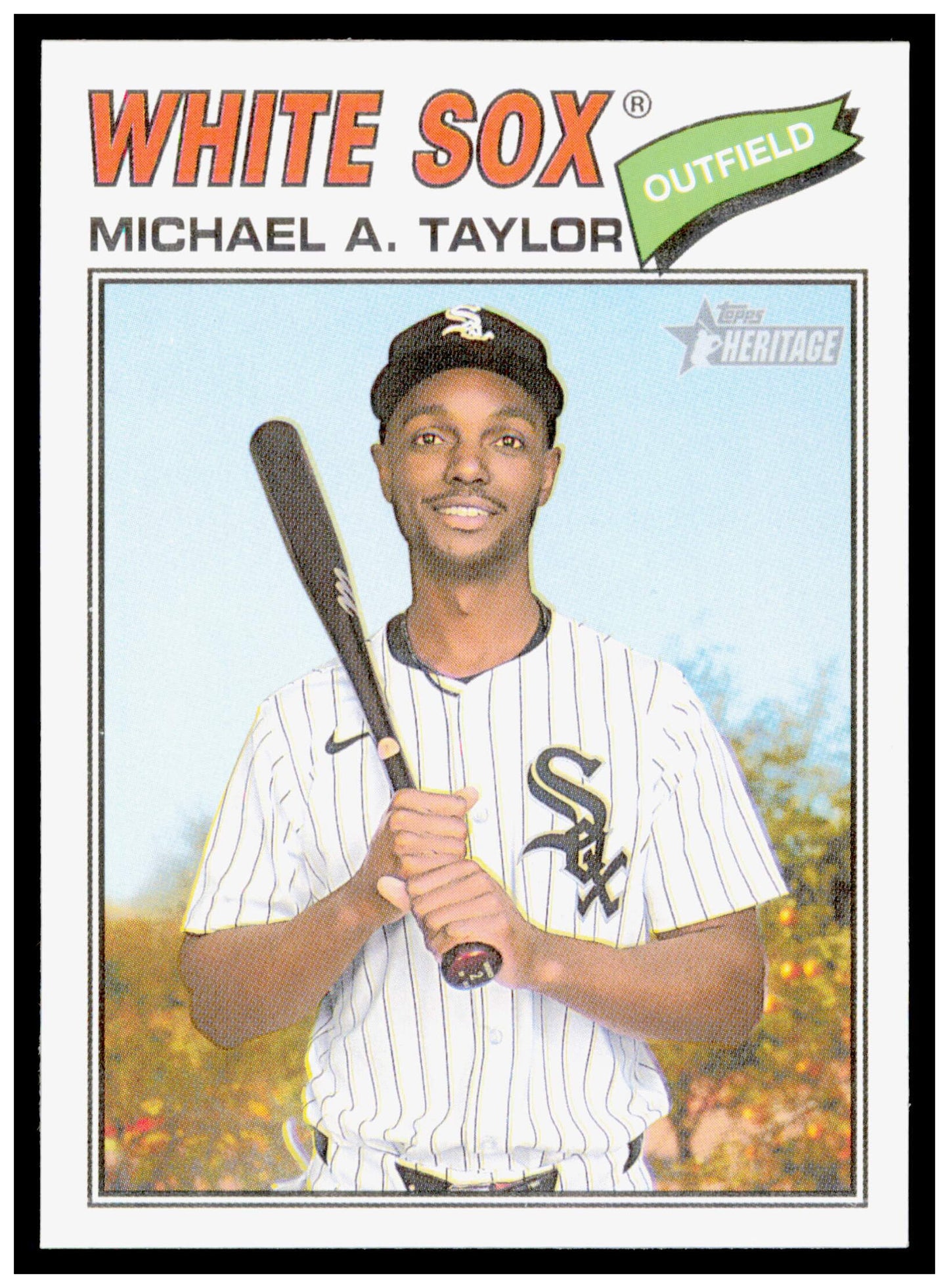 2026 Topps Heritage Michael A. Taylor Card Chicago White Sox #45