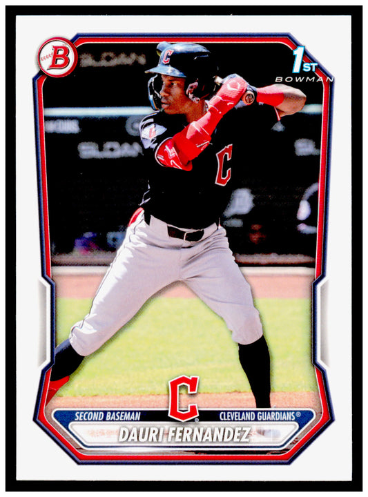 2026 Bowman Dauri Fernandez Card Prospects Cleveland Guardians #BP-116