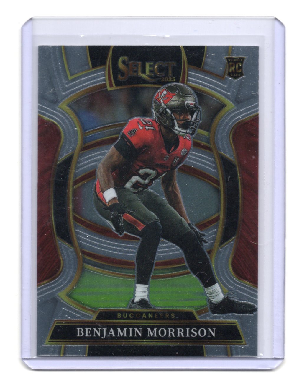 2025 Panini Select Benjamin Morrison Card RC Tampa Bay Buccaneers #39
