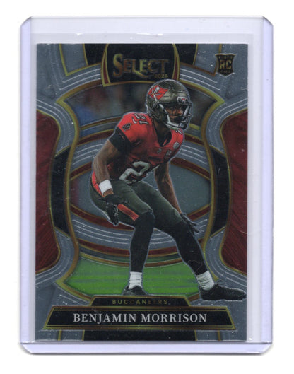 2025 Panini Select Benjamin Morrison Card RC Tampa Bay Buccaneers #39