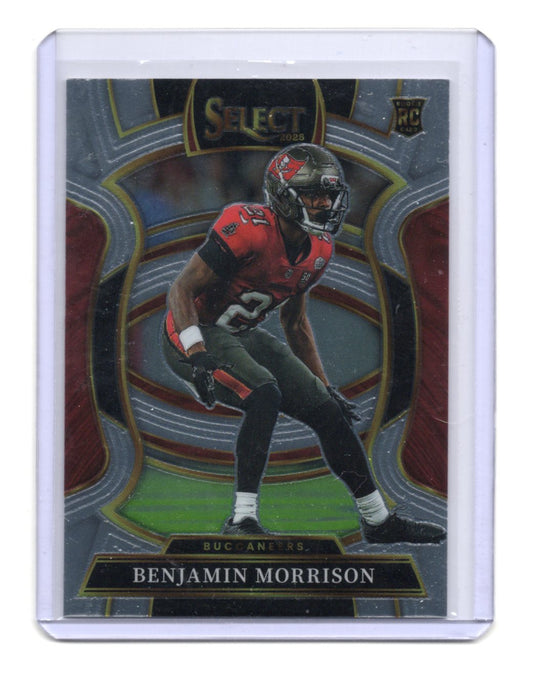 2025 Panini Select Benjamin Morrison Card RC Tampa Bay Buccaneers #39
