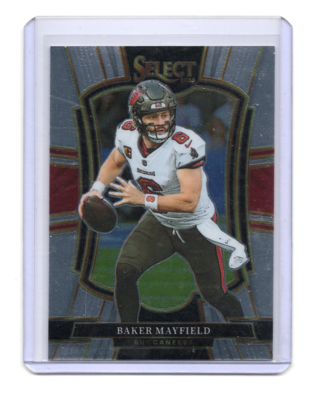 2025 Panini Select Baker Mayfield Card Tampa Bay Buccaneers #137