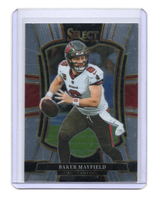 2025 Panini Select Baker Mayfield Card Tampa Bay Buccaneers #137