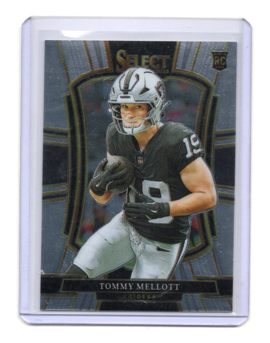 2025 Panini Select Tommy Mellott Card Las Vegas Raiders #106