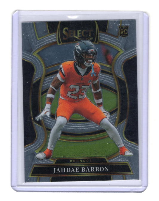 2025 Panini Select Jahdae Barron Card RC Denver Broncos #12