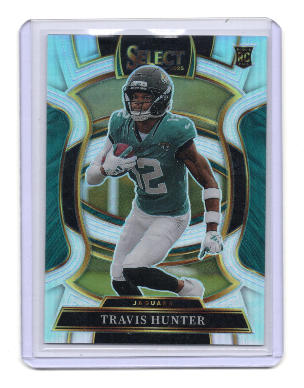 2025 Panini Select Travis Hunter Card Silver Prizm RC Jacksonville Jaguars #28