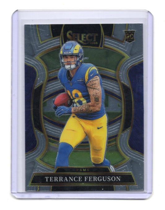 2025 Panini Select Terrance Ferguson Card RC Los Angeles Rams #20