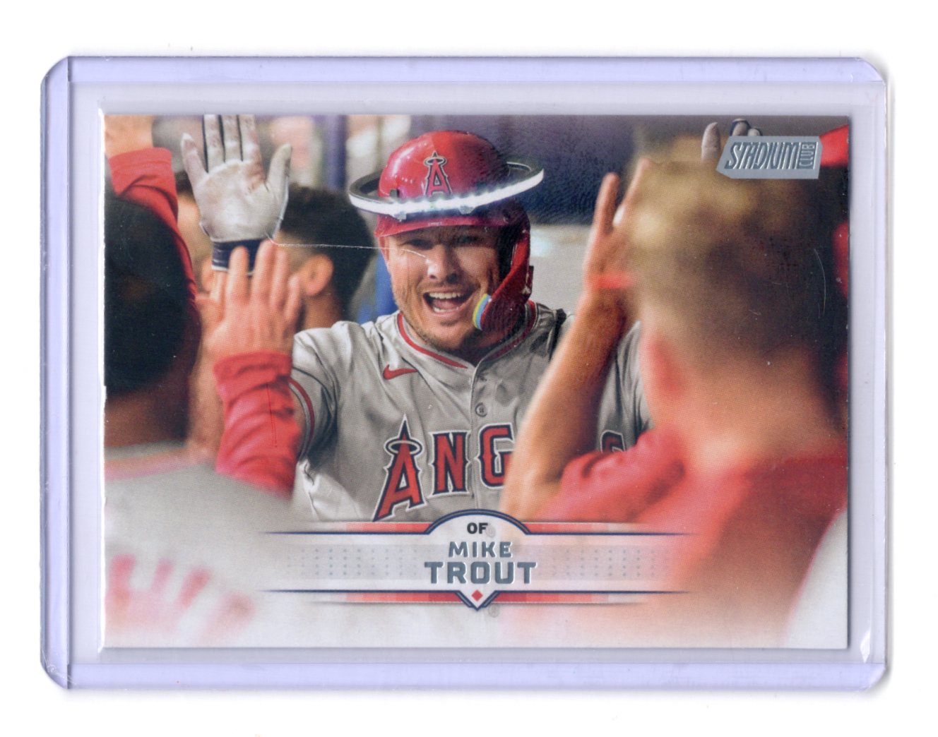 2025 Stadium Club Mike Trout Card Los Angeles Angels #32