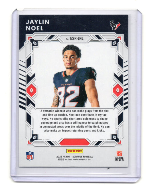 2025 Donruss Jaylin Noel Card The Elite Series Rookies Houston Texans #ESR-JNL
