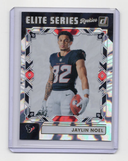 2025 Donruss Jaylin Noel Card The Elite Series Rookies Houston Texans #ESR-JNL