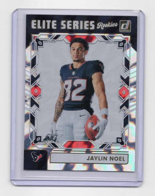 2025 Donruss Jaylin Noel Card The Elite Series Rookies Houston Texans #ESR-JNL