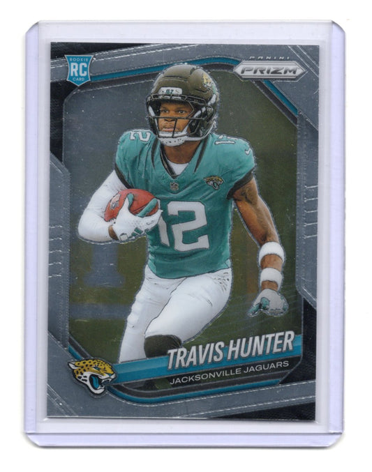 2025 Panini Prizm Travis Hunter Card RC Jacksonville Jaguars #301