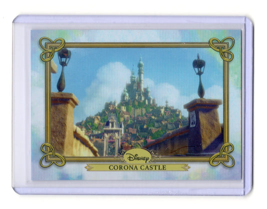 2025 Topps Disney Wonder Corona Castle - Tangled Card Castles, Cottages, & Casas