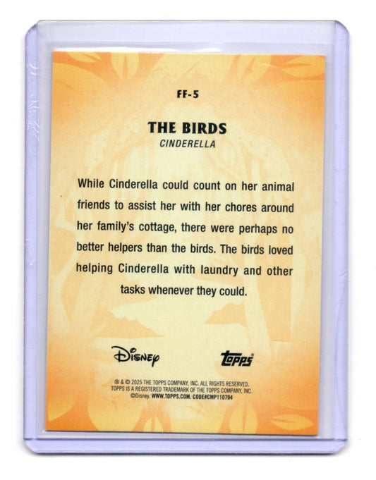 2025 Topps Disney Wonder The Birds Card Furry Friends #FF-5