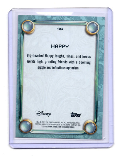 2025 Topps Disney Wonder Happy Card #104