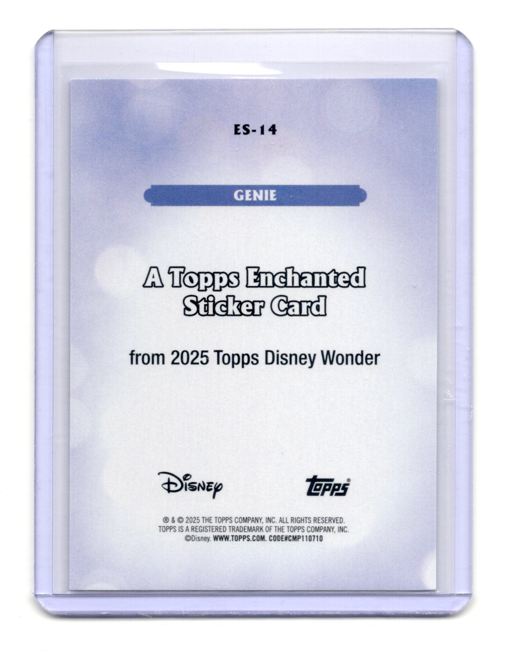 2025 Topps Disney Wonder Genie Card Enchanted Stickers #ES-14