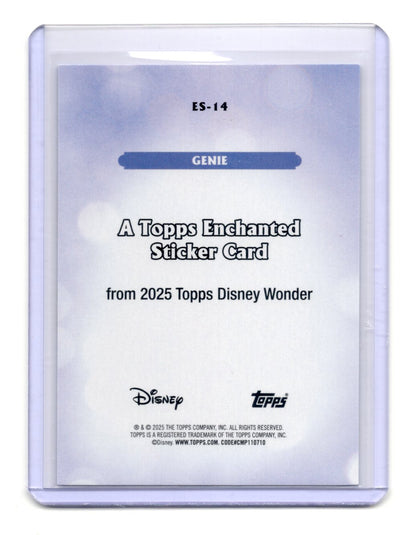 2025 Topps Disney Wonder Genie Card Enchanted Stickers #ES-14