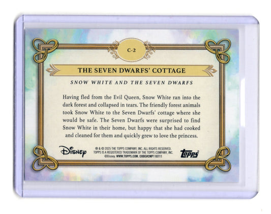 2025 Topps Disney Wonder The Seven Dwarfs' Cottage - Snow White