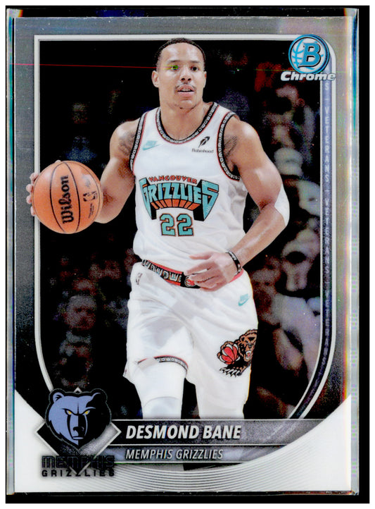 2025-26 Bowman Desmond Bane Card Memphis Grizzlies #138