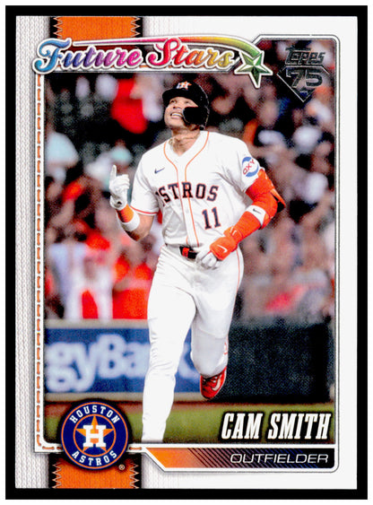 2026 Topps Cam Smith Card Houston Astros #373