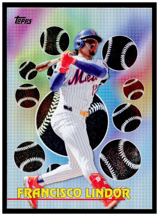 2026 Topps Francisco Lindor Card Titans of the Game New York Mets #TOG-32