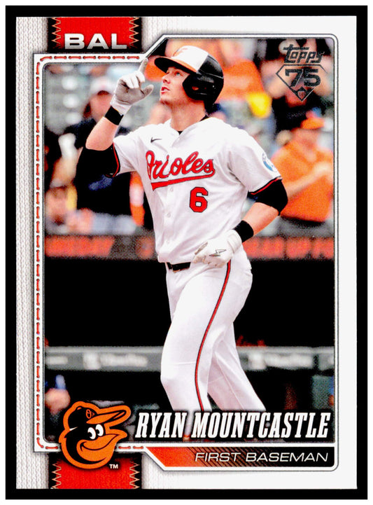 2026 Topps Ryan Mountcastle Card Baltimore Orioles #652