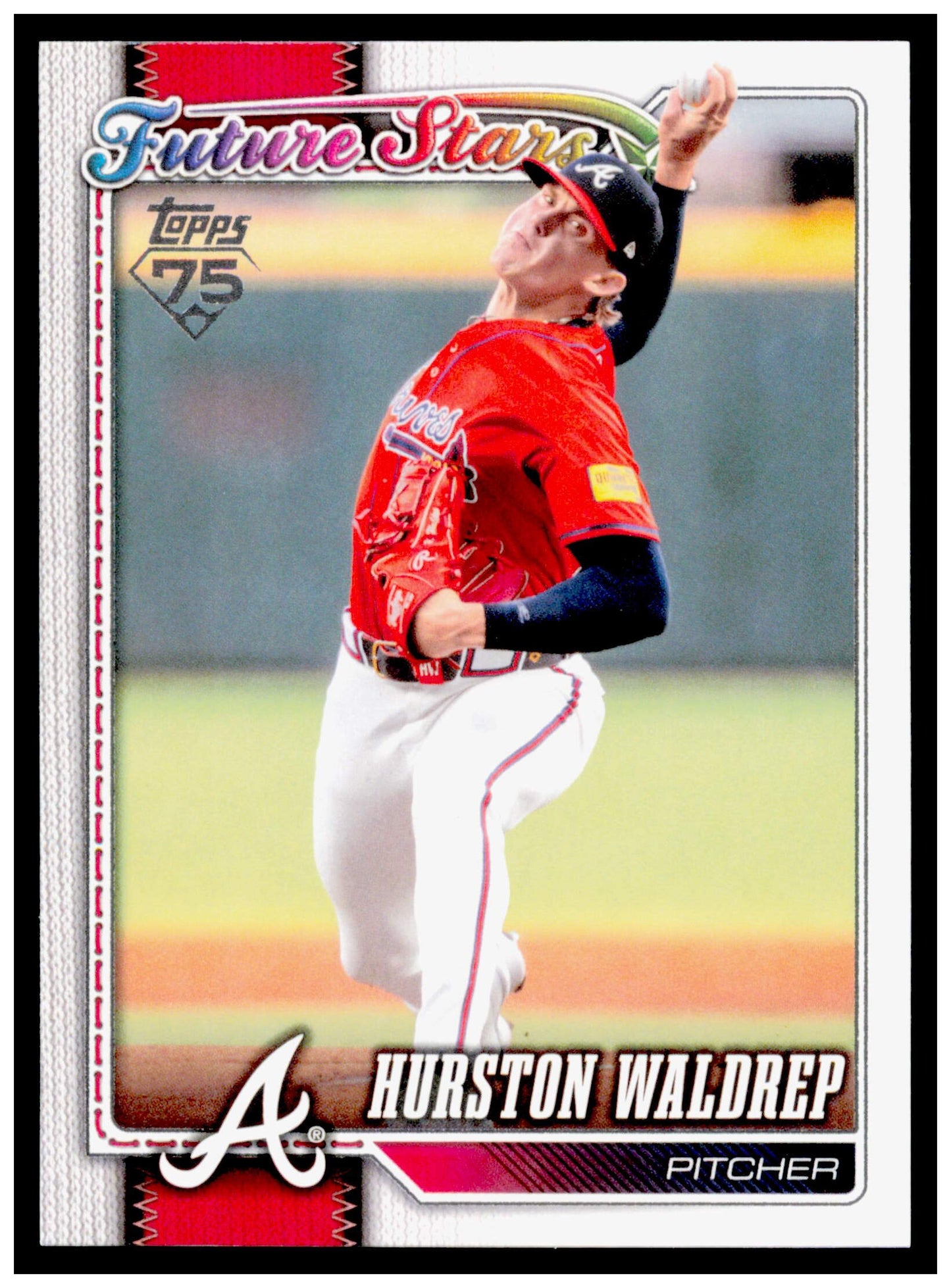 2026 Topps Hurston Waldrep Card Atlanta Braves #407