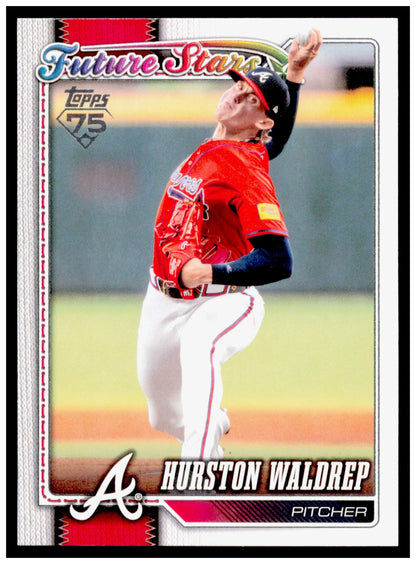 2026 Topps Hurston Waldrep Card Atlanta Braves #407