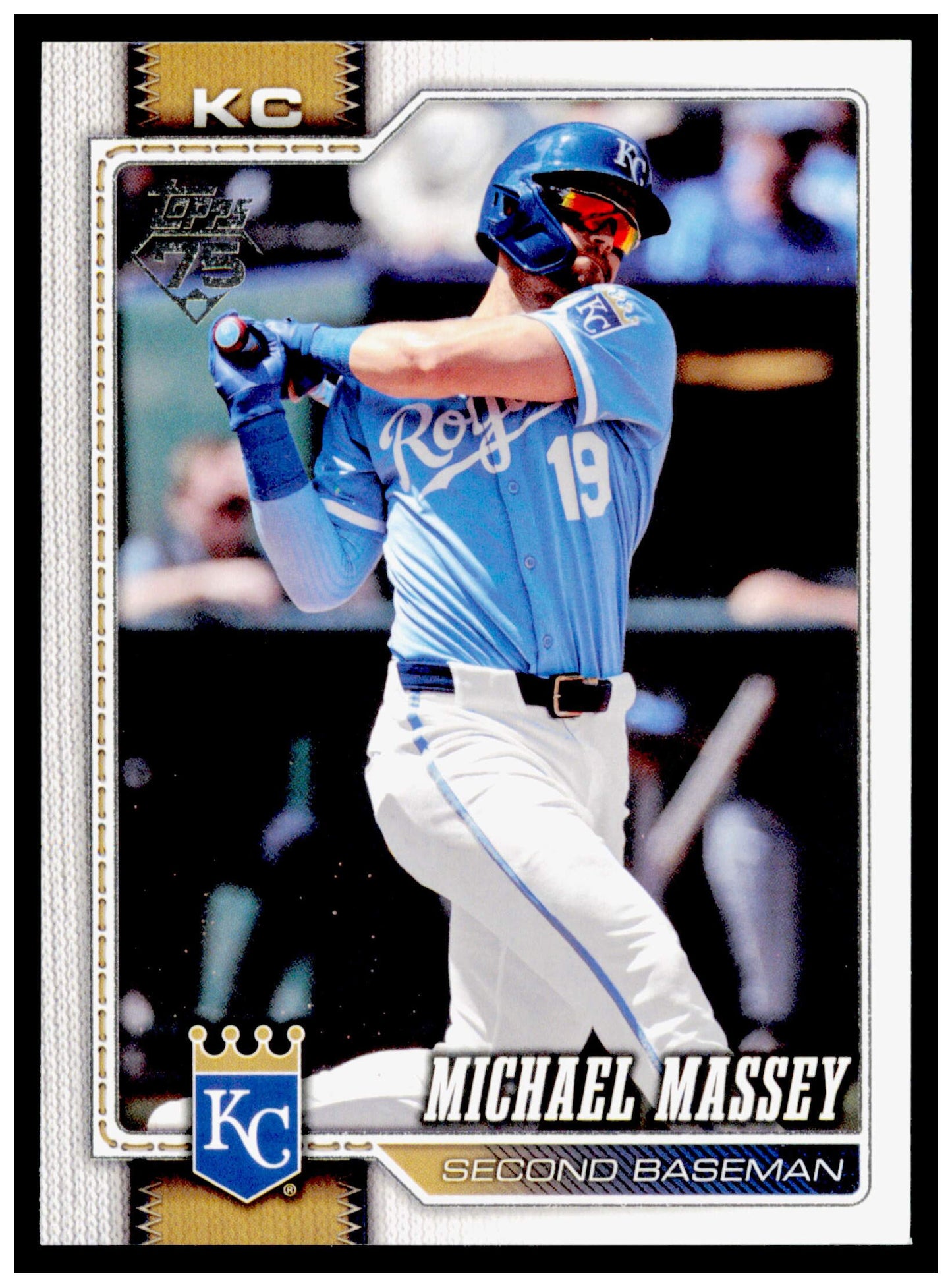 2026 Topps Michael Massey Card Kansas City Royals #445