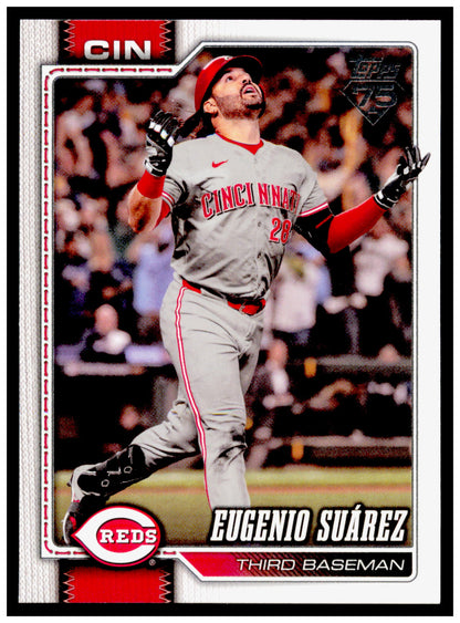 2026 Topps Eugenio Suárez Card Cincinnati Reds #446