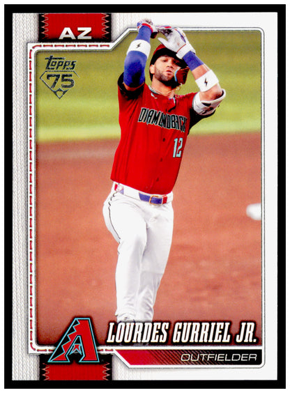 2026 Topps Lourdes Gurriel Jr. Card Arizona Diamondbacks #465