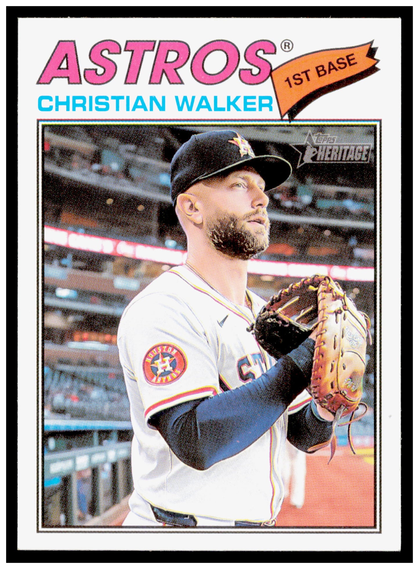 2026 Topps Heritage Christian Walker Card Houston Astros #217