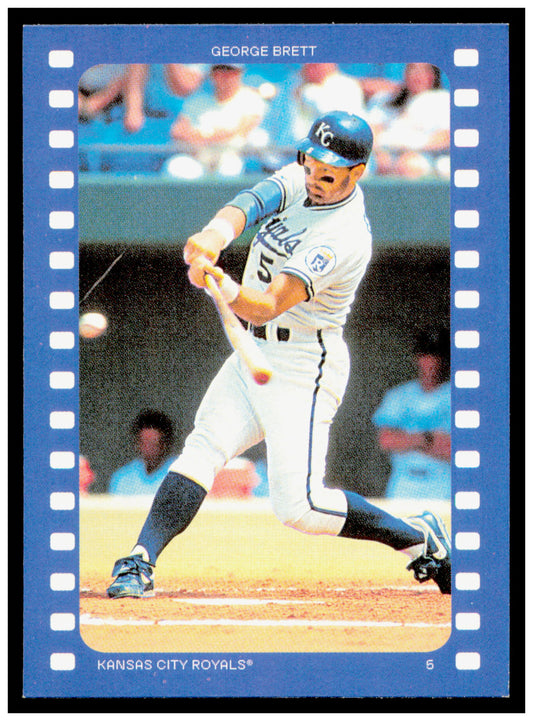 2026 Topps Heritage George Brett Card Ready, and Action!  Royals #RA-GB