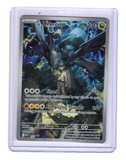 Pokemon Mega Evolution Promo N's Zekrom Card Promo,Holo #031